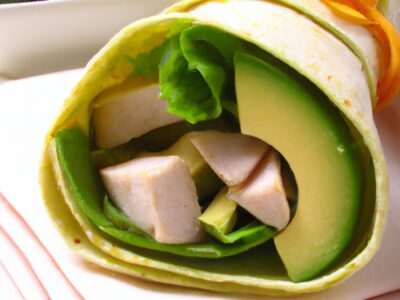 Quick and Easy Turkey Avocado Wrap for a Delicious Midday Meal