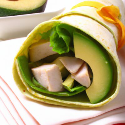 Quick and Easy Turkey Avocado Wrap for a Delicious Midday Meal