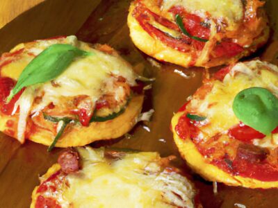 Quick and Easy Mini Pizzas: The Perfect Snack Recipe for Busy Weeknights