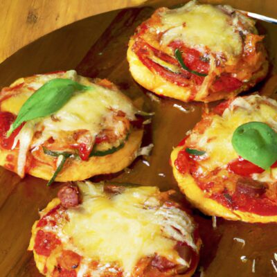 Quick and Easy Mini Pizzas: The Perfect Snack Recipe for Busy Weeknights