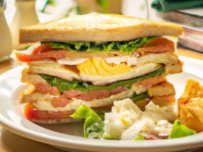 Start Your Day Right with this Delicious Breakfast Sandwich