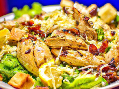 Satisfy Your Cravings with This Delicious Grilled Chicken Salad Recipe