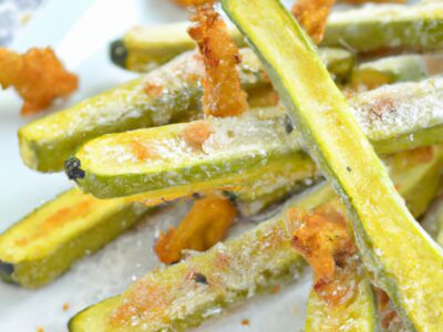 Crispy Garlic Parmesan Zucchini Fries: A Delicious Appetizer You Can’t Resist!