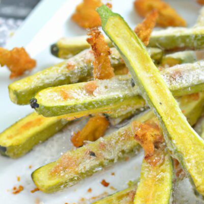 Crispy Garlic Parmesan Zucchini Fries: A Delicious Appetizer You Can’t Resist!