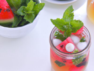Refreshing Summer Delight: Watermelon Mint Lemonade Recipe