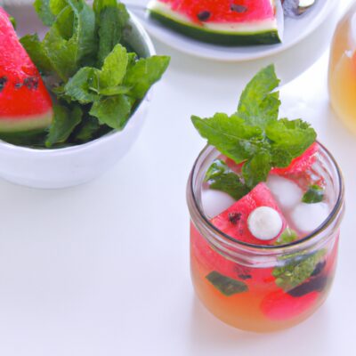 Refreshing Summer Delight: Watermelon Mint Lemonade Recipe