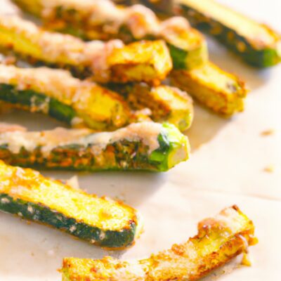 Crunchy and Delicious: Try Our Baked Zucchini Fries Recipe