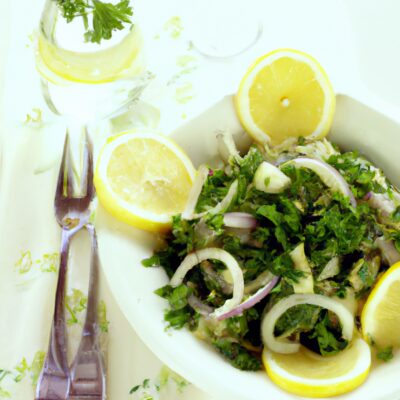 Fresh and Bright: The Best Lemon Herb Salad Recipe