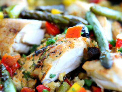 Easy and Delicious One-Pan Chicken and Vegetables Dinner Recipe