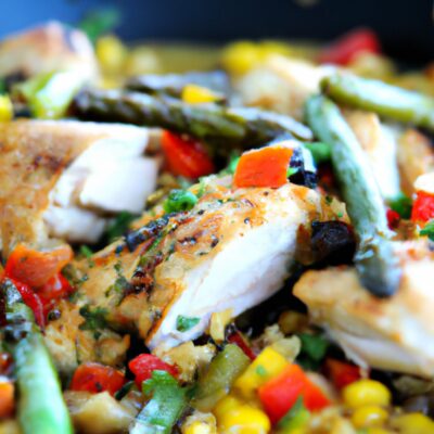 Easy and Delicious One-Pan Chicken and Vegetables Dinner Recipe