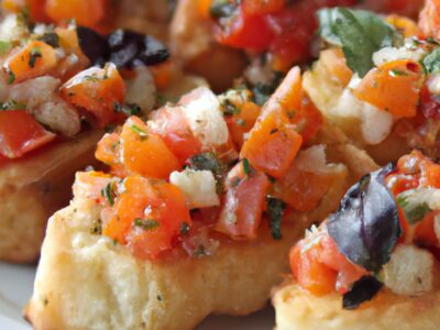 Quick and Easy Party Bruschetta – The Perfect Appetizer Recipe!