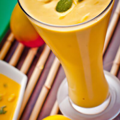 Creamy Mango Smoothie: A Delicious and Healthy Summer Drink