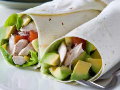 Easy and Delicious Avocado Chicken Salad Wrap Recipe for a Perfect Lunch