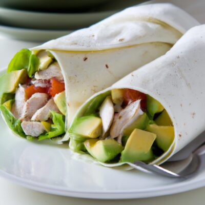 Easy and Delicious Avocado Chicken Salad Wrap Recipe for a Perfect Lunch