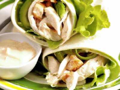 Quick and Easy Chicken Caesar Salad Wrap Recipe for a Perfect Lunchtime Meal