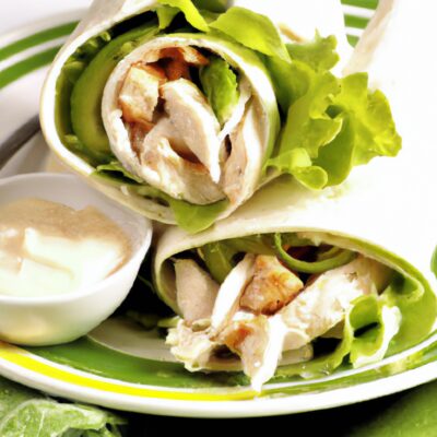 Quick and Easy Chicken Caesar Salad Wrap Recipe for a Perfect Lunchtime Meal