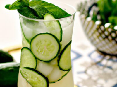 Spice Up Your Summer with a Refreshing Cucumber Mint Limeade Recipe