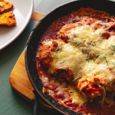 Delicious and Easy Skillet Chicken Parmesan Recipe