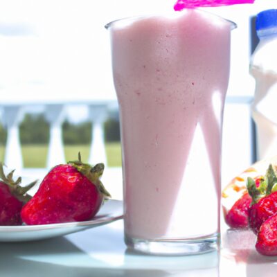 Cool and Creamy: Try This Delicious Strawberry Milkshake Recipe!