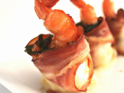 Decadent and Delicious: Try Our Bacon-Wrapped Shrimp Recipe for Your Next Party!