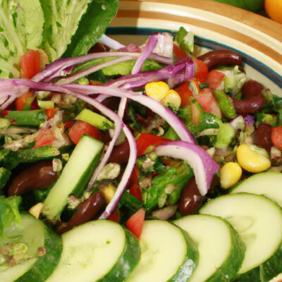 Fresh and Flavorful: Try Our Colorful Summer Salad Recipe Today!