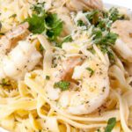 Delicious and Easy Garlic Butter Shrimp Linguine Recipe