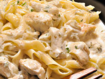 Quick and Easy One-Pot Chicken Alfredo for a Delicious Dinner in Minutes
