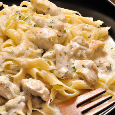 Quick and Easy One-Pot Chicken Alfredo for a Delicious Dinner in Minutes