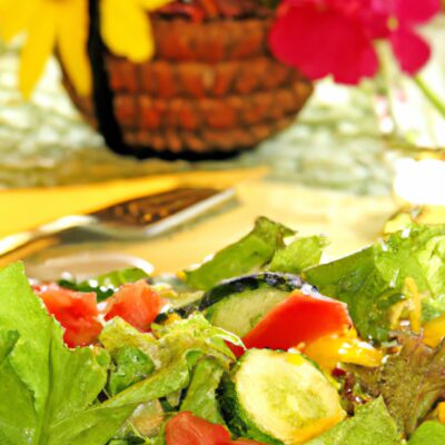 Fresh and Flavorful: Try this Delicious Summer Garden Salad Recipe!