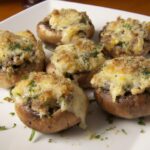 Easy and Delicious Garlic Parmesan Stuffed Mushrooms