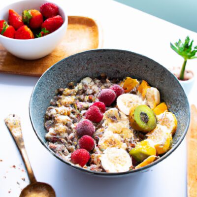 Start Your Day Right with This Delicious and Healthy Breakfast Bowl