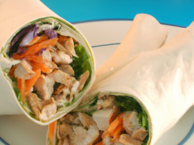 Quick and Easy Chicken Salad Wrap: Perfect Lunch Recipe for Busy Days