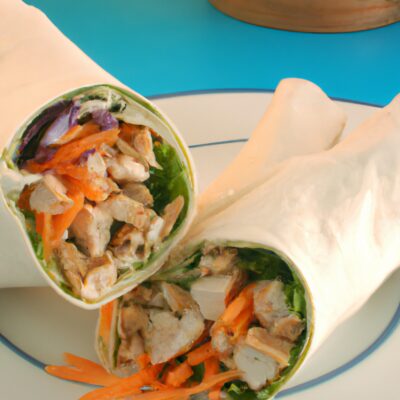 Quick and Easy Chicken Salad Wrap: Perfect Lunch Recipe for Busy Days