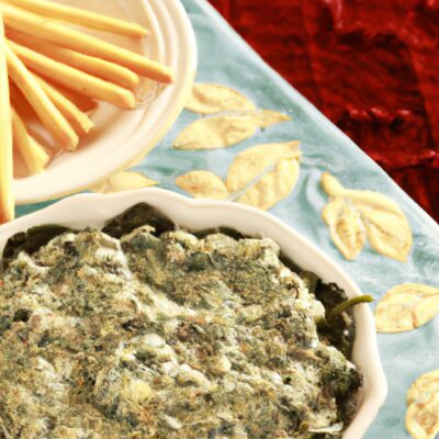 Easy and Delicious Spinach and Artichoke Dip Recipe for Your Next Party!