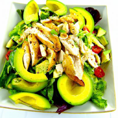 Quick and Delicious: Try our Chicken and Avocado Salad for a Perfect Lunch Meal