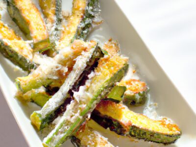 Crispy Baked Parmesan Zucchini Fries – The Perfect Appetizer for Any Occasion
