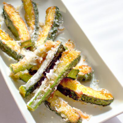 Crispy Baked Parmesan Zucchini Fries – The Perfect Appetizer for Any Occasion