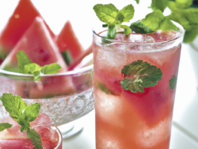 Cool Off with this Refreshing Watermelon Mint Lemonade Recipe