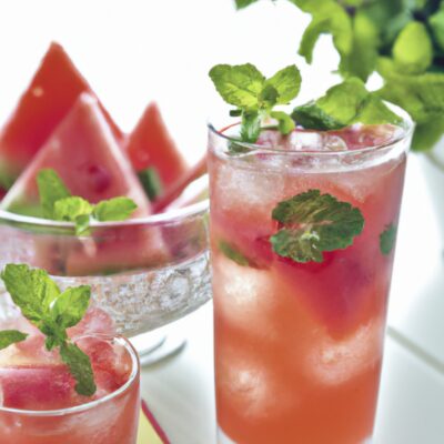 Cool Off with this Refreshing Watermelon Mint Lemonade Recipe