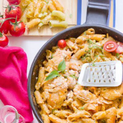 One Pot Creamy Tomato Chicken Pasta: A Quick & Easy Dinner Recipe