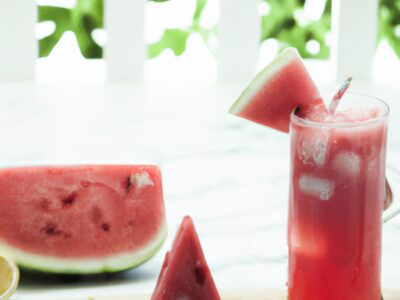 Cool Off with this Refreshing and Healthy Watermelon Lemonade Recipe