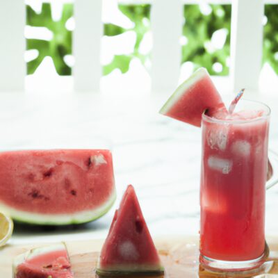 Cool Off with this Refreshing and Healthy Watermelon Lemonade Recipe