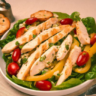 Satisfy Your Taste Buds with this Quick and Easy Grilled Chicken Salad Recipe for Lunch