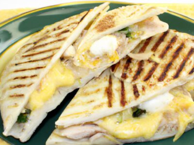 Quick and Delicious Lunch Idea: Cheesy Turkey Quesadillas
