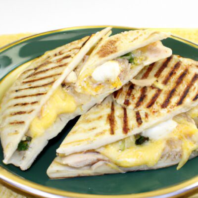 Quick and Delicious Lunch Idea: Cheesy Turkey Quesadillas