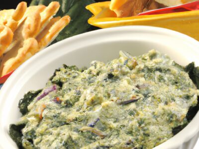 Savory Spinach Artichoke Dip: The Perfect Party Appetizer!