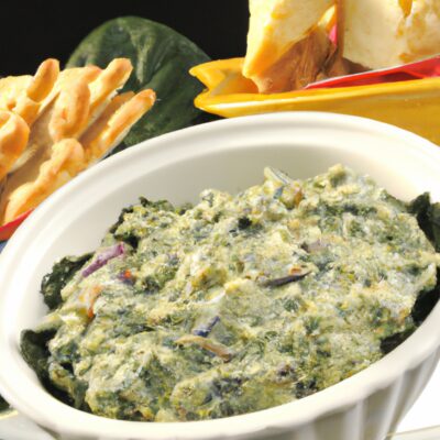 Savory Spinach Artichoke Dip: The Perfect Party Appetizer!