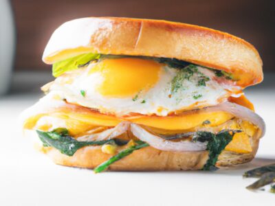 Start Your Day Right with this Mouthwatering Breakfast Sandwich Recipe
