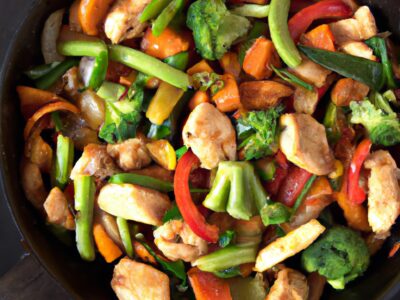 Easy One-Pan Chicken and Vegetable Stir-Fry – Perfect for Busy Weeknights!