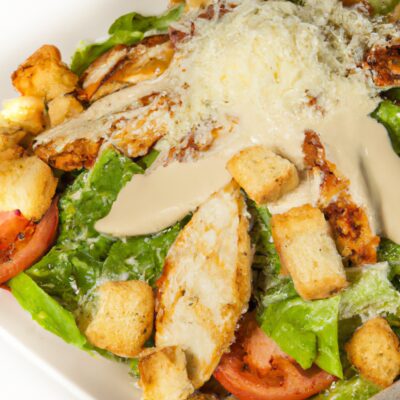 Try this Mouthwatering Grilled Chicken Caesar Salad for Your Next Lunch